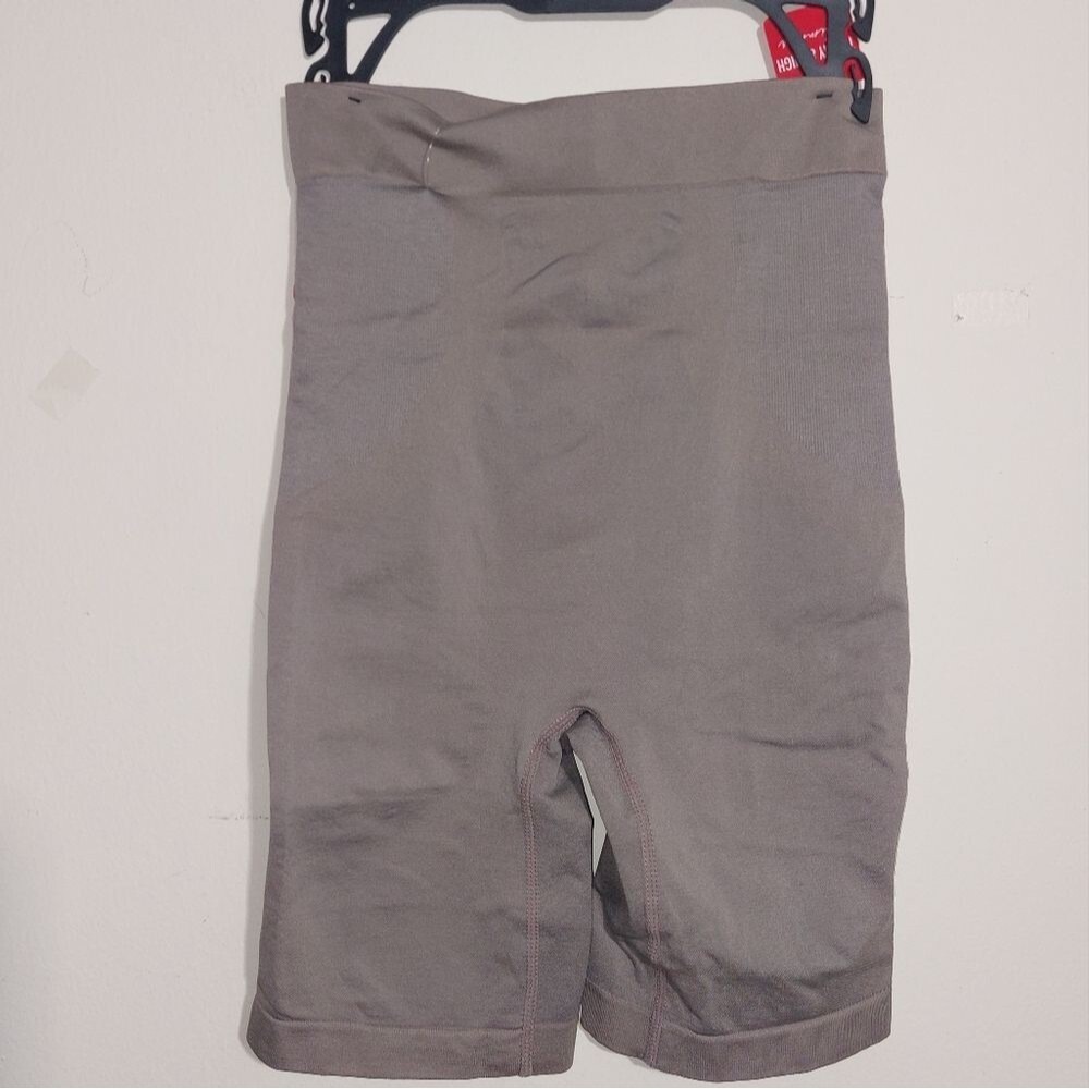NWT Women's Skinnygirl Shaping Hi-Waist Thigh Slimmers Coffee Size M - Picture 4 of 7